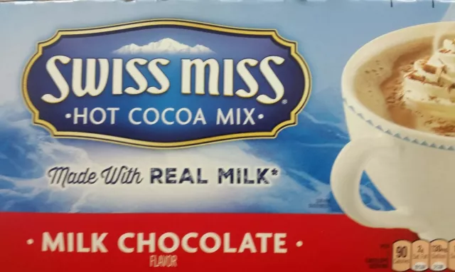 (50 Packets Per Box) Swiss Miss Hot Cocoa Restaurants/Homes/Offices