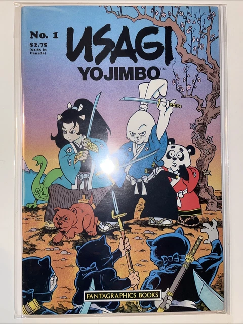USAGI YOJIMBO SUMMER SPECIAL No. 1 (Fantagraphics, 1986) Stan Sakai Cover