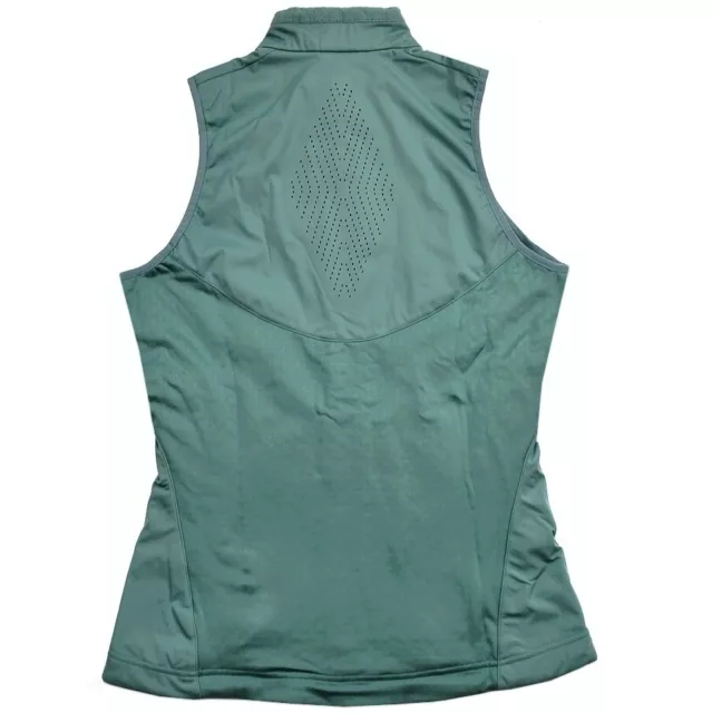 Adidas Dsv Xperior Ladies Vest Sports Training Jacket Running Outdoor Bike Green 3