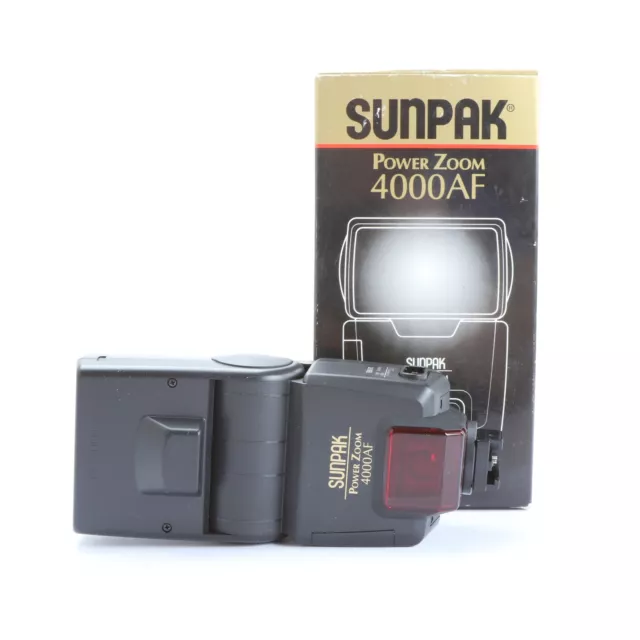 Sunpak Monté Puissance Zoom 4000AF Pour Minolta + Top (262275)