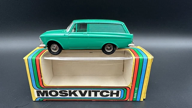 Moskvitch 412 Police Russe – 1/43 – Agat/Inkotek – Occasion