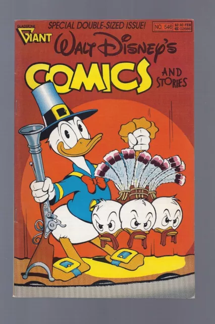 High Grade Canadian Newsstand Walt Disney Comics and Stories #546 $2.50 Variant