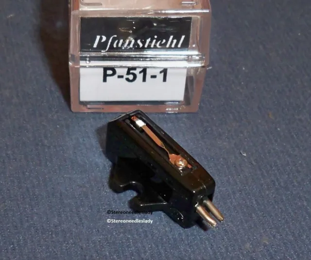 PFANSTIEHL P51-1 for Astatic 51-1, 2, 3, SONOTONE JUKEBOX CARTRIDGE