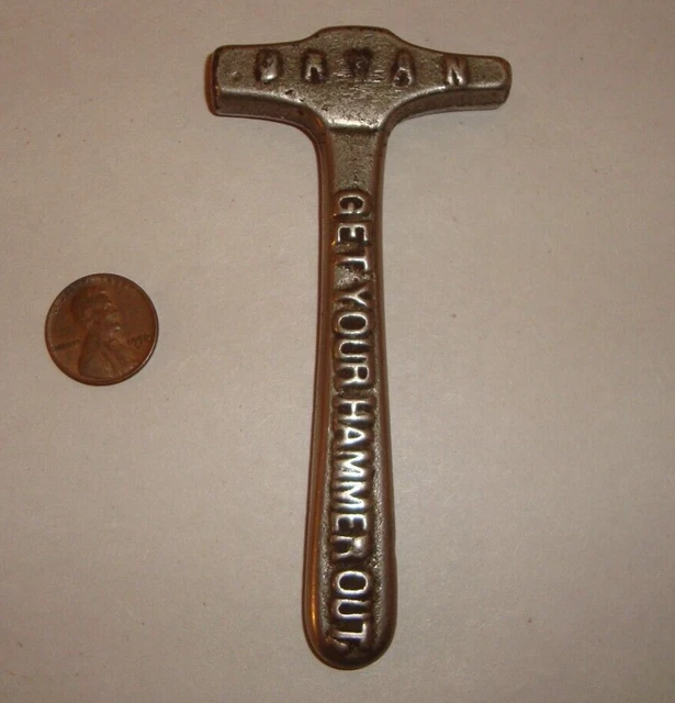 Antique 1900 Election US President Bryan-Stevenson Campaign Get Your Hammer Out
