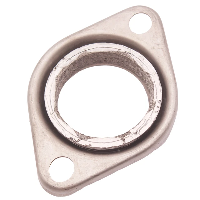 2.5 COLLECTOR FLANGE & Donut Gasket Header Jdm Itr 2.5" Exhaust Civic