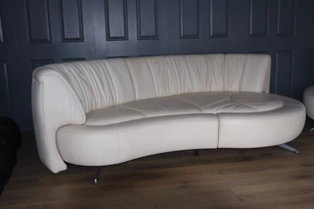 Designer DE SEDE DS164 leather sofa RRP £15000 when new current model