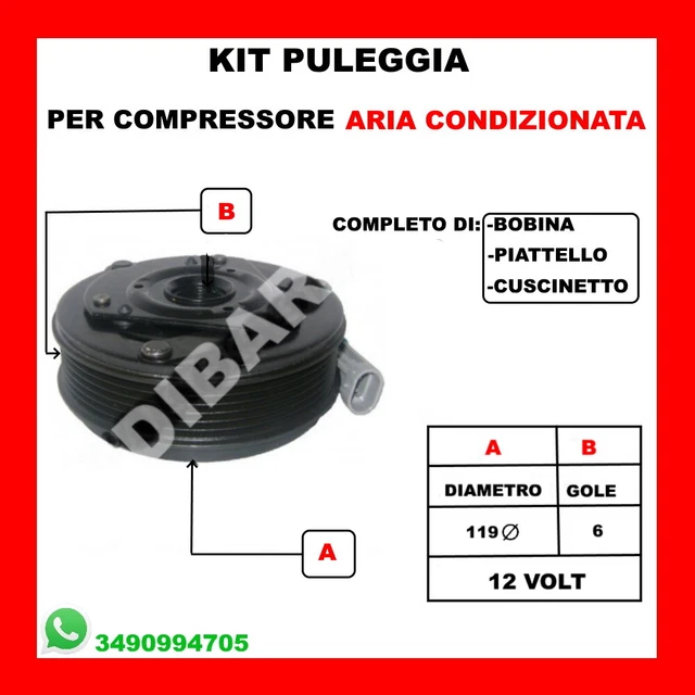 Febi Bilstein 30816 Puleggia Alternatore Con Giunto – Ricambio Per Alternatore E Compressore AC, 1 Unità - 3