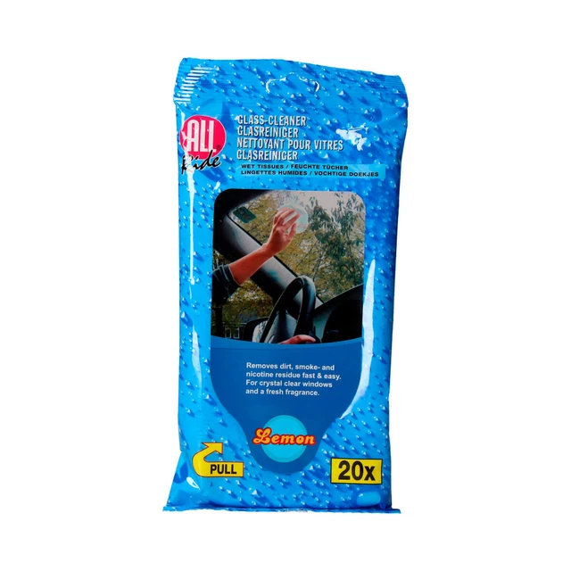 Lingettes All Ride Nettoyant à vitres [20 Unités]
