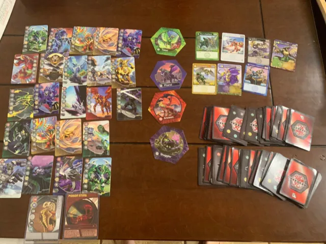 Bakugan Battle Brawlers Lot of Magnetic Cards