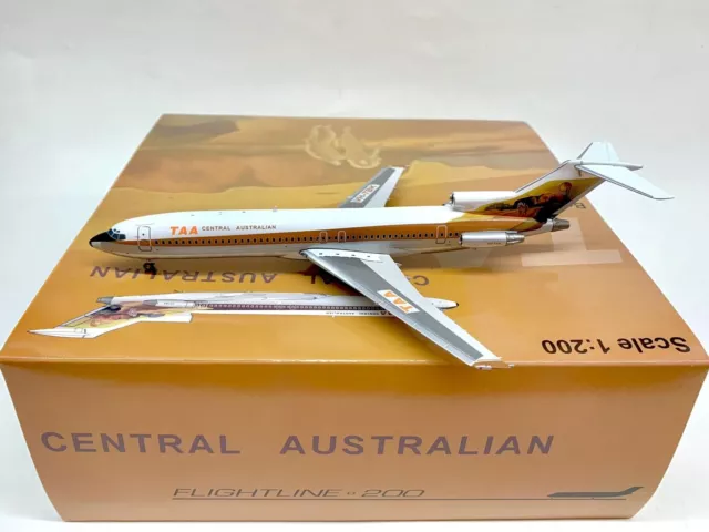 Flightlin /Gemini Scale 1:200 TAA Trans Australia Airlines Boeing 727-200 VH-TBK