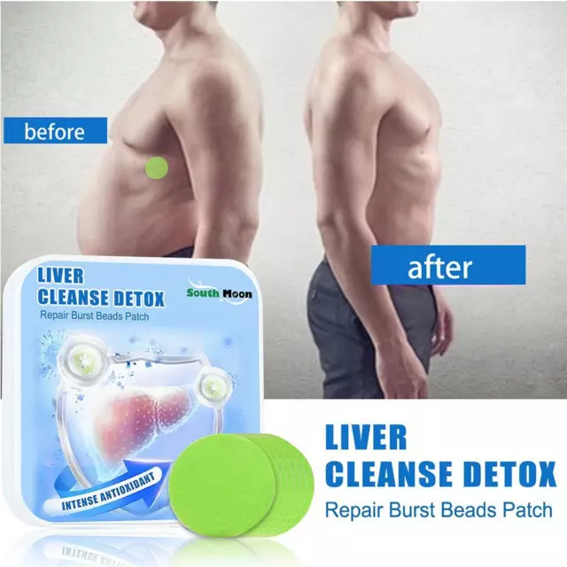 7-35PCS Intense Antioxidant Liver Cleanse Detox & Repair Burst Beads Patch🔥