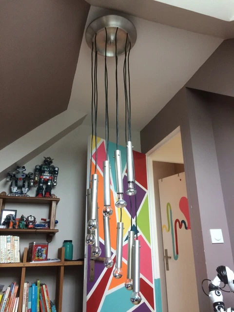 Plafonnier Suspension Luminaire Vintage Space Age Pop Art 70s Space Age TOP