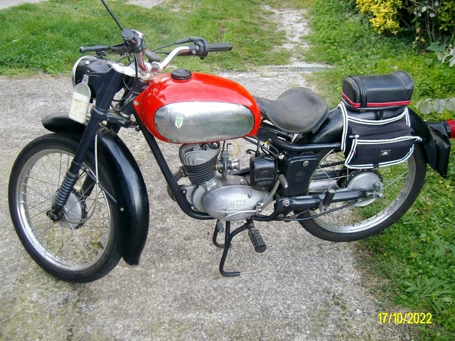 Moto d'epoca DKW 125 funzionante, libretto circolazione regolare