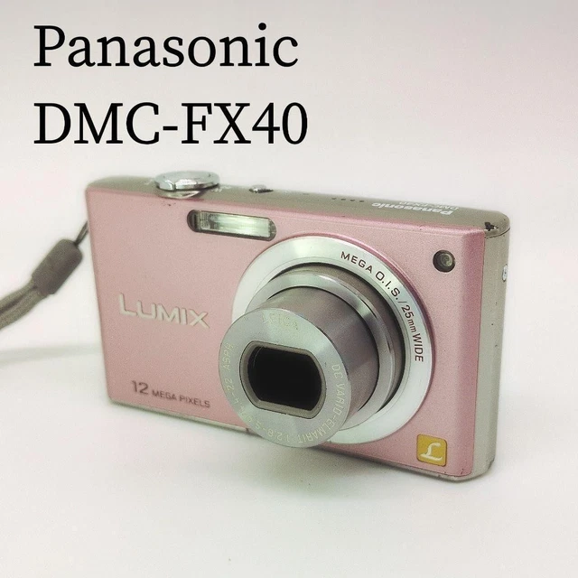 PANASONIC LUMIX DMC FX40 Pink Digital Camera $242.76