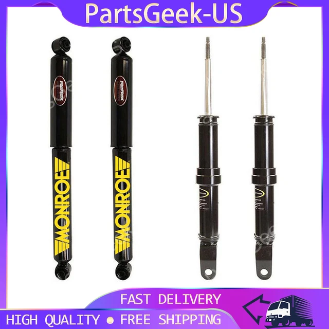 For 2010~2010 Dodge Dakota 4x Front Rear Monroe Shock Absorber Suspension Strut