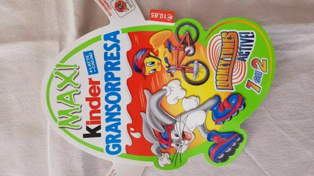 KINDER FERRERO SURPRISE Egg Collar Maxi Figure Looney Tunes Vintage Top Rar EUR 1 50 PicClick FR