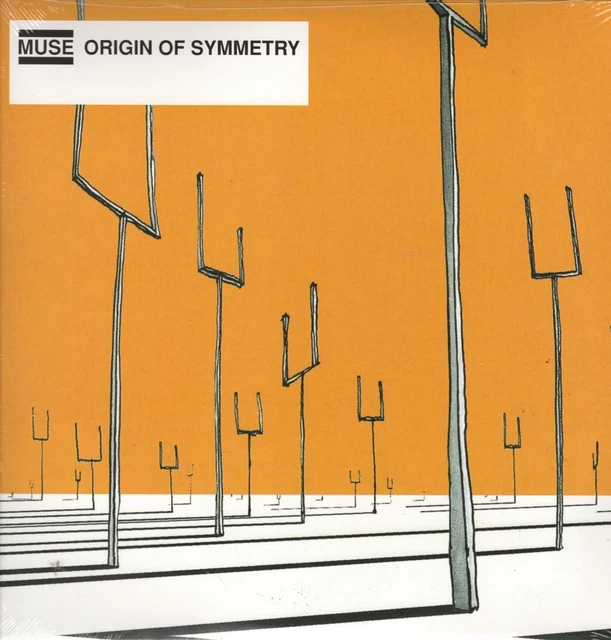 MUSE Origin of Symmetry DOUBLE LP VINYL Europe Helium 3 2015 11 Track 2lp In G'