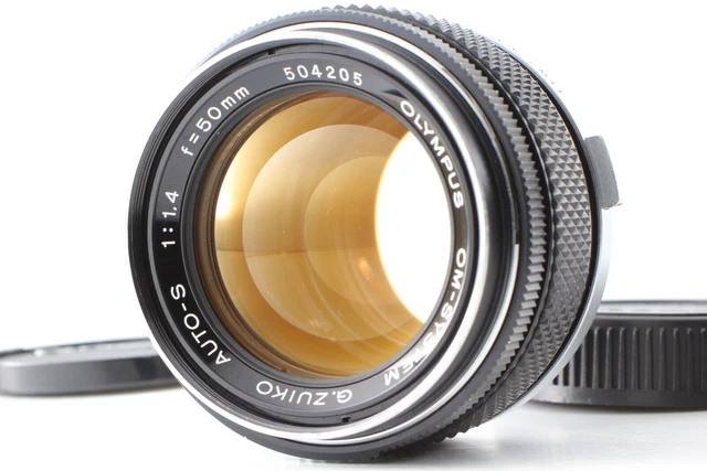 AS-IS OLYMPUS OM-SYSTEM ZUIKO MC AUTO-S 50mm F/1.4 Prime Lens