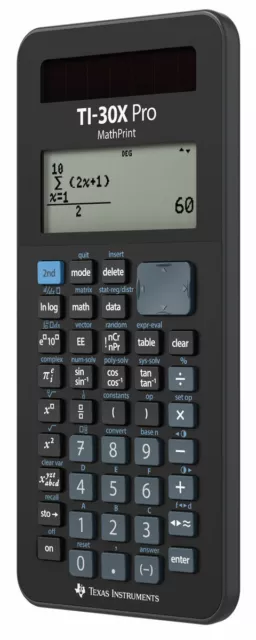 Taschenrechner Texas Instruments TI-30X Pro MathPrint Schulrechner Tischrechner 3