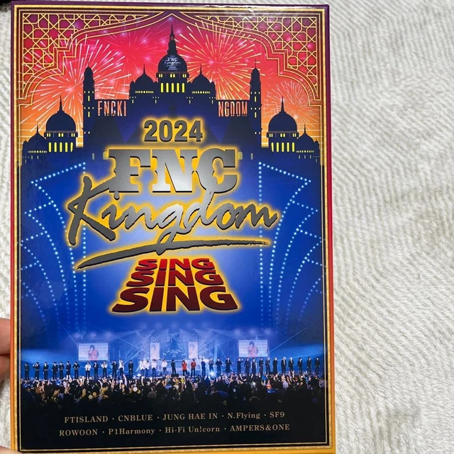 ［DVD］2024 FNC KINGDOM - SING SING SING FNC KINGDOM 2024 SING SING SING DVD $168.22 - PicClick CA