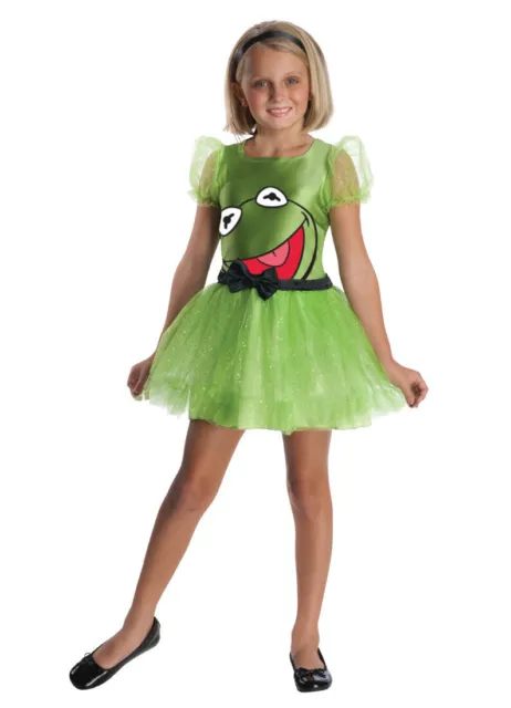 Disney Muppets Kermit the Frog child Halloween costume size M (8-10)