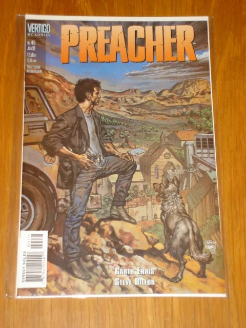 Preacher #45 Vol 1 Dc Vertigo Comic Garth Ennis Fabry January 1999