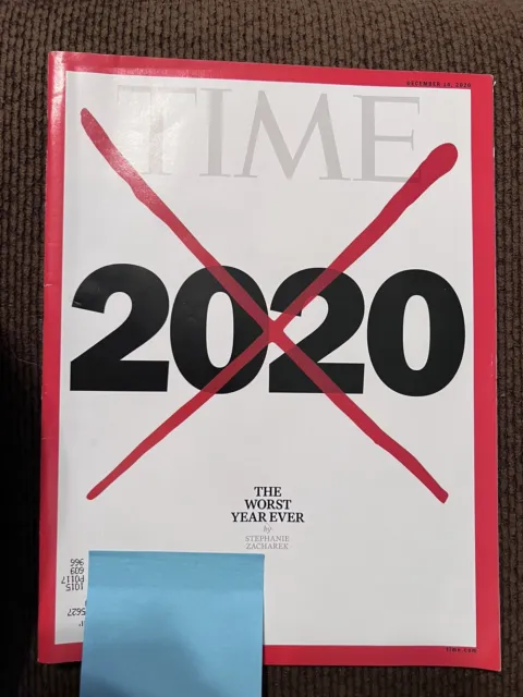 Time Magazine December 14 2020 The Worst Year Ever is Year 2020