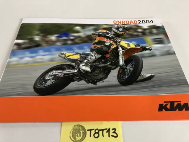 KTM 640 LC4 660 SMC 640 Duke 2004 brochure de vente catalogue prospectus