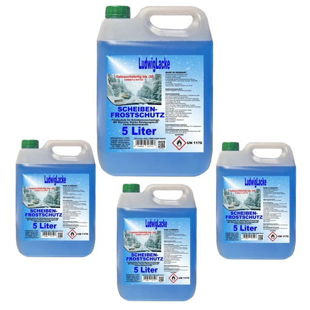 Détergent Vitres & Plastiques CA 40 R Prêt à L'Emploi Bidon 5L - Nettoyage Efficace Sans Trace