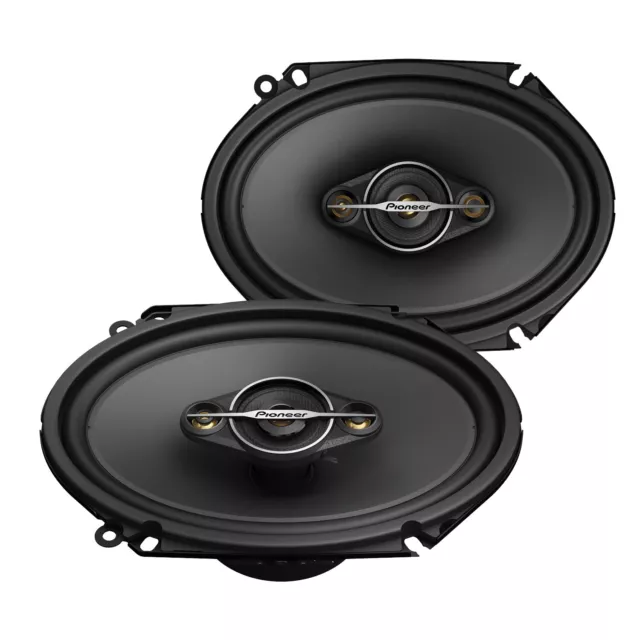 PIONEER Front/Heck Auto Oval Lautsprecher für MAZDA 3 BK/BL - 2003-2013