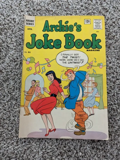 ARCHIE'S JOKE BOOK #61 (1953 Series) Archie Comics FN
