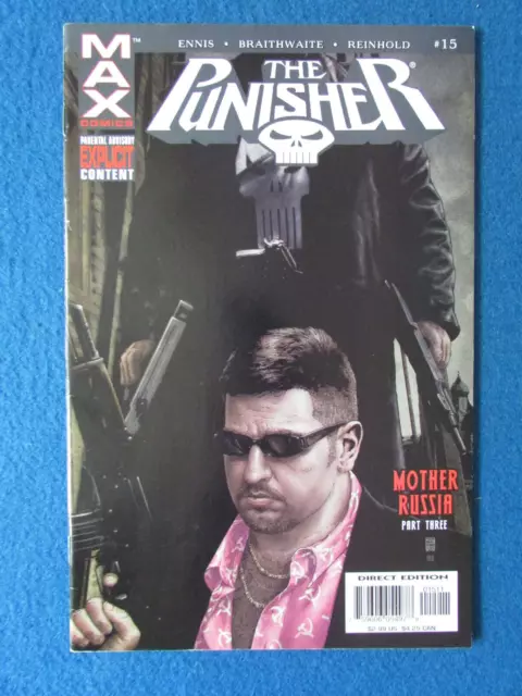 THE PUNISHER Marvel MAX Comic Issue 15 - February 2005 MOTHER RUSSIA