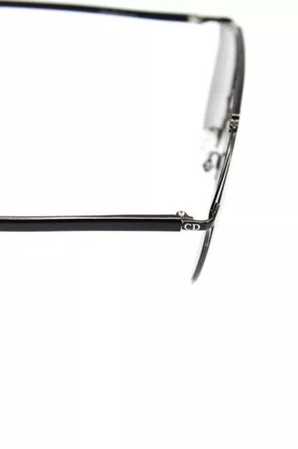 Christian Dior Womens Dior Reflected Round Aviator Sunglasses Black & Gray 140mm 3