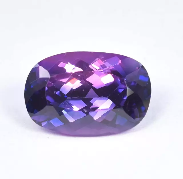 Flawless 11,95 CT Naturel Rose-violet TAAFFEITE Coussin Forme Pierre...