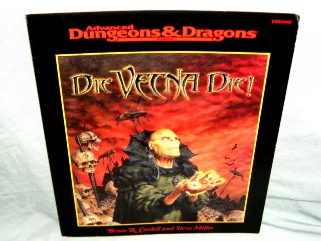 Ad&D Greyhawk Module -  Die Vecna Die!  (Ultra Rare 1St Printing / Vhtf & Exc!!)