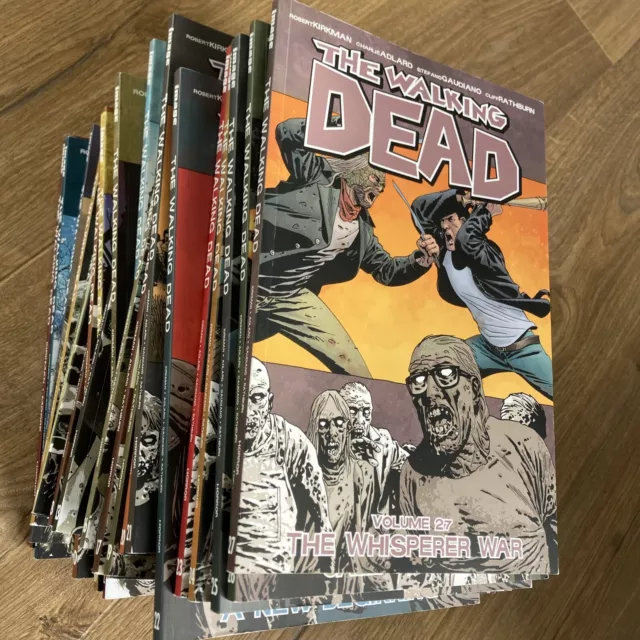 The Walking Dead Volume 1-27 Graphic Novel Collection