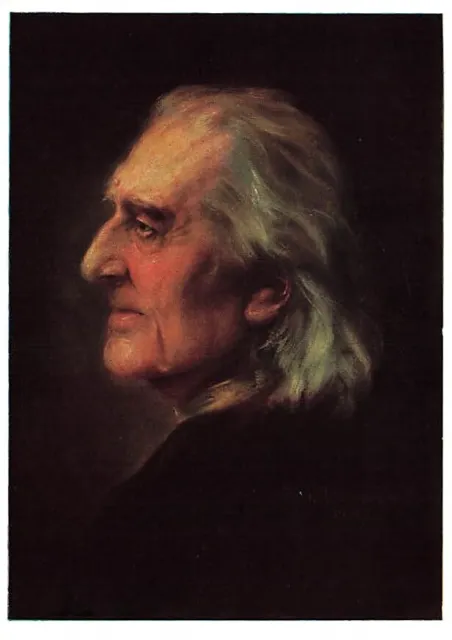 alte AK Franz Liszt H. Torggler ungelaufen Ansichtskarte mhe5136e