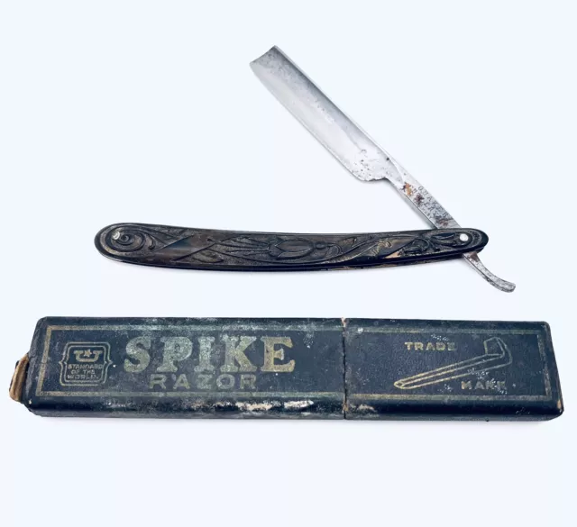 Vintage Quaker Cutlery Made In Germany Straight Razor