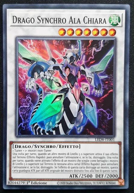 Clear Wing Synchro Dragon - Super Rare Led8 | Cuotas sin interés