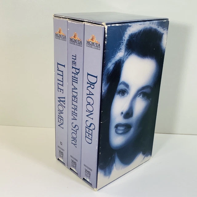 KATHARINE HEPBURN COLLECTION VHS Set Philadelphia Story Little