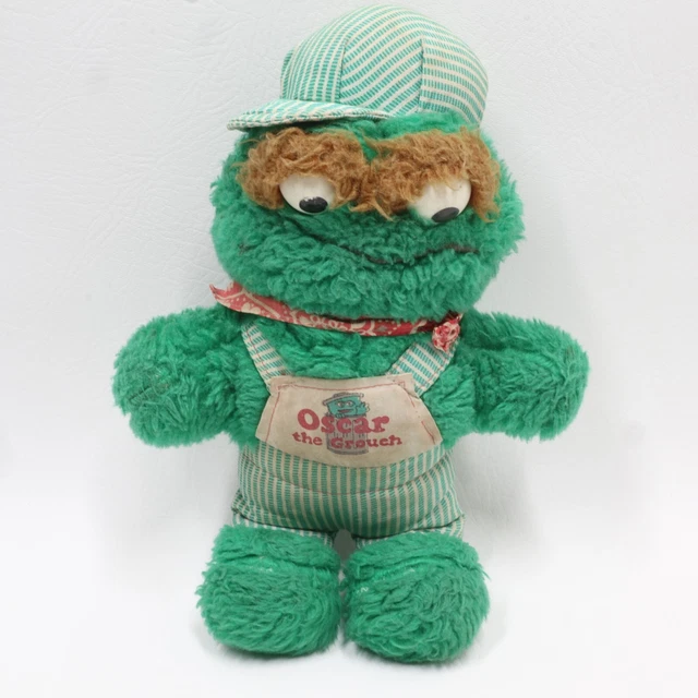 Vintage 1970s Knickerbocker Sesame Street Oscar The Grouch