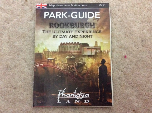 Phantasialand Theme Park Guide Map 2021 - Rookburgh