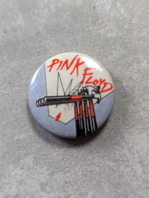 Vintage 80s Pink Floyd Pin Badge Purchased Around 1986