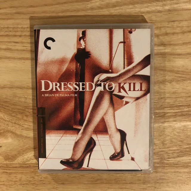 DRESSED TO KILL Criterion Collection Blu ray 1980 13 99 PicClick