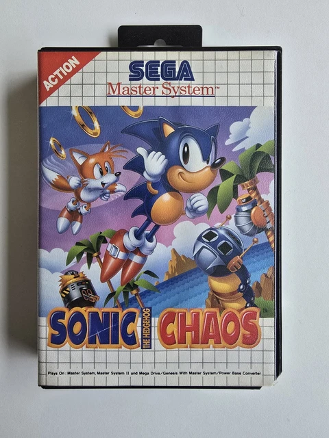 SONIC THE HEDGEHOG Chaos SEGA Master System EUR 30,00 - PicClick FR