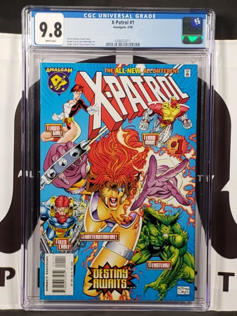 X-Patrol #1 CGC 9.8 **1st app*X-Men/Doom Patrol*Marvel/DC combo*Amalgam 1996**