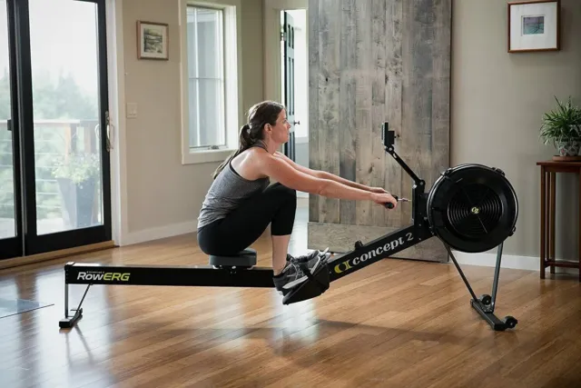 Concept2 RowErg Model D Indoor Rowing Machine with PM5-Black🛑499$🛑bike15.sho🛑