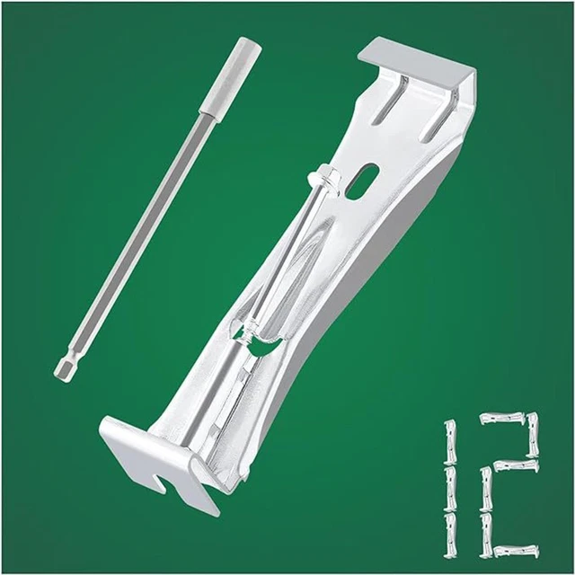 REPAIR LOW SPOTS and Strengthen Gutters with 5 inch Gutter Hangers