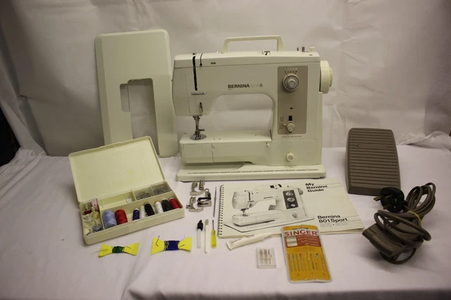 BERNINA Deporte 802 Bordado & Zigzag Resistente de Costura Máquina Con