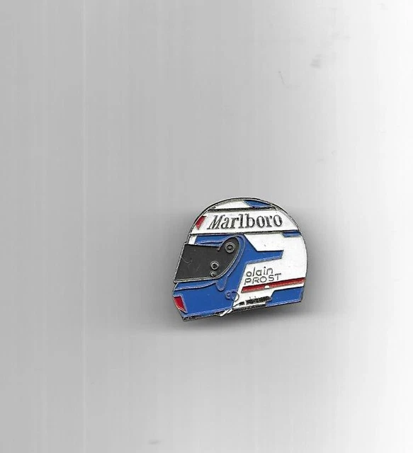 Rare / Pins : Alain Prost - Casque Marlboro Formule 1 Grand Prix F1 Pin's Badge